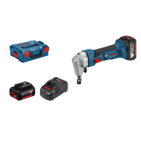 BOSCH GNA 18V-16 skardos žirklės 2x5,0 Ah LB